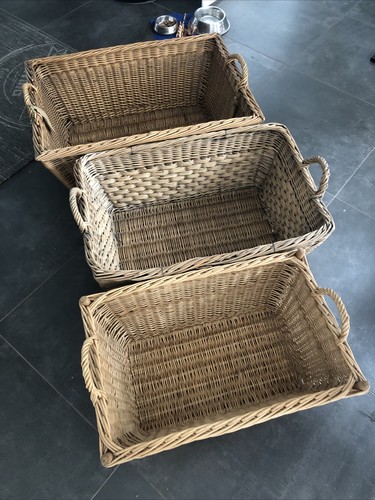 Dreier set alte wäschekörbe - dreier,