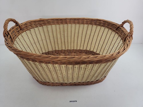 Wäschekorb korb oval alt - wäschekorb,