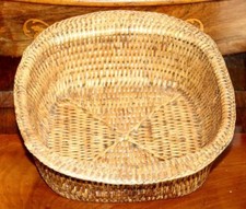antik Brot Korb Obst-Schale