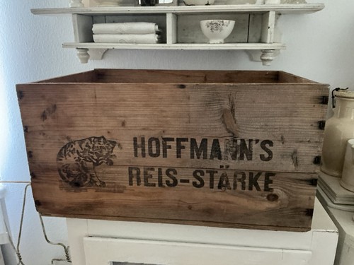 Alter holzkiste hoffmann s - holzkiste,
