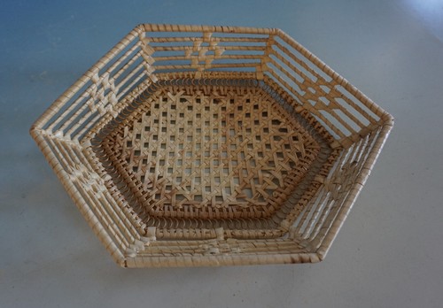 Vintage flechtkorb korb - vintage,
