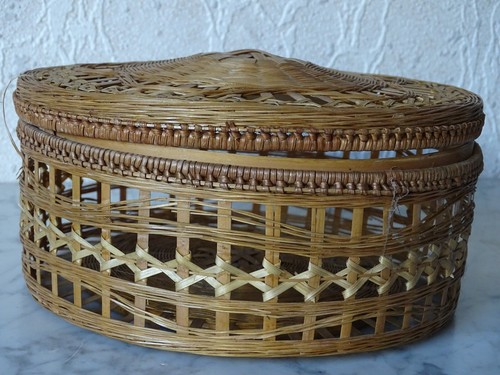 Filigraner alter schmuckkorb - alter,