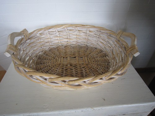 Grosser weidenkorb rattan - weidenkorb, mit