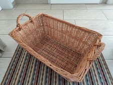 Echter Flechtkorb Handarbeit