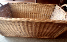 Alter Weidenkorb Wäschekorb-
