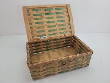 Nähkorb Korb Span geflochten